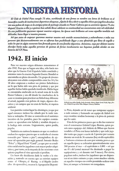 Página 8 de 75 Aniversari C.F. Pista