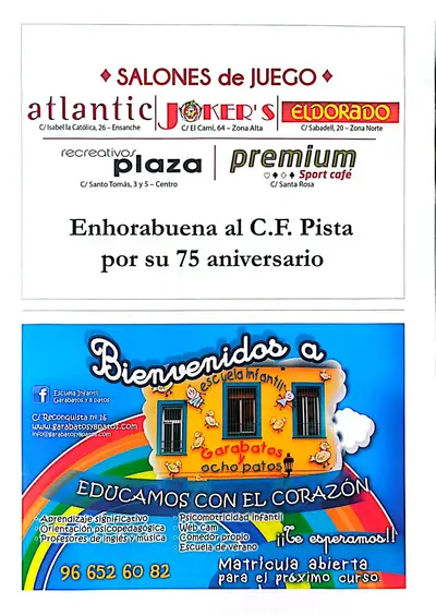 Página 23 de 75 Aniversari C.F. Pista