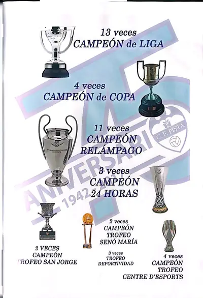 Página 45 de 75 Aniversari C.F. Pista